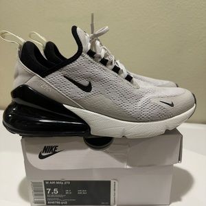 Nike Air Max 270 Vast Grey Black-Black Women’s size 7.5